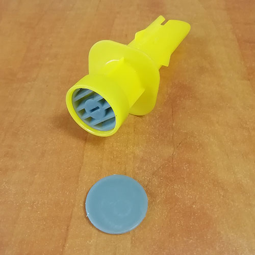 Evacuatore di pressione in plastica